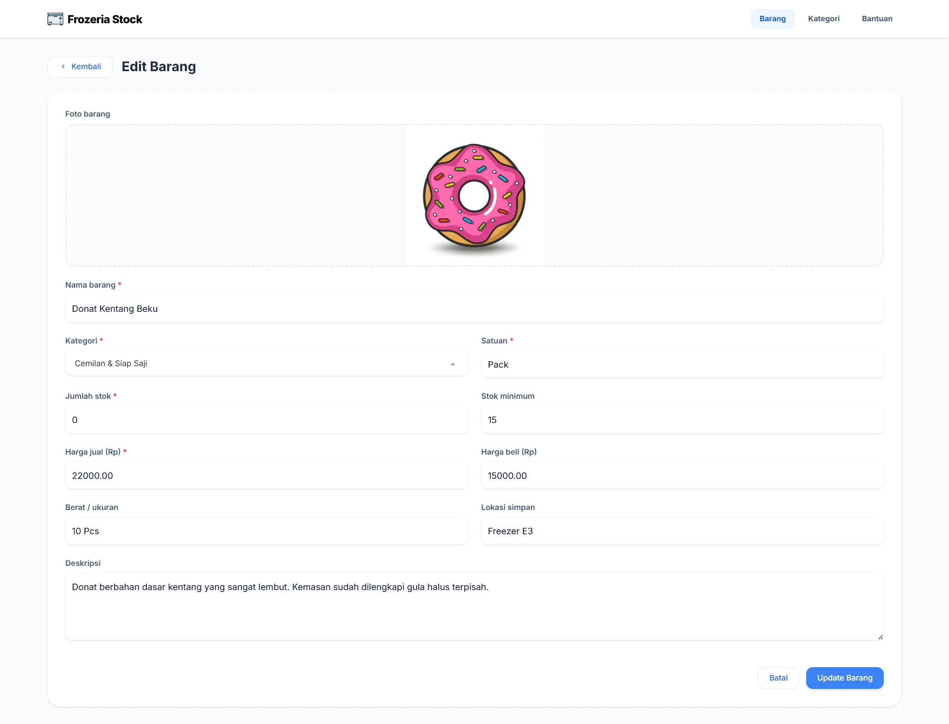 Add Product Form